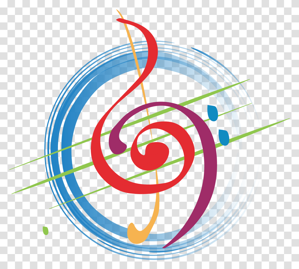 Music Studio Logo Design Circle Music Logo Design, Spiral Transparent Png