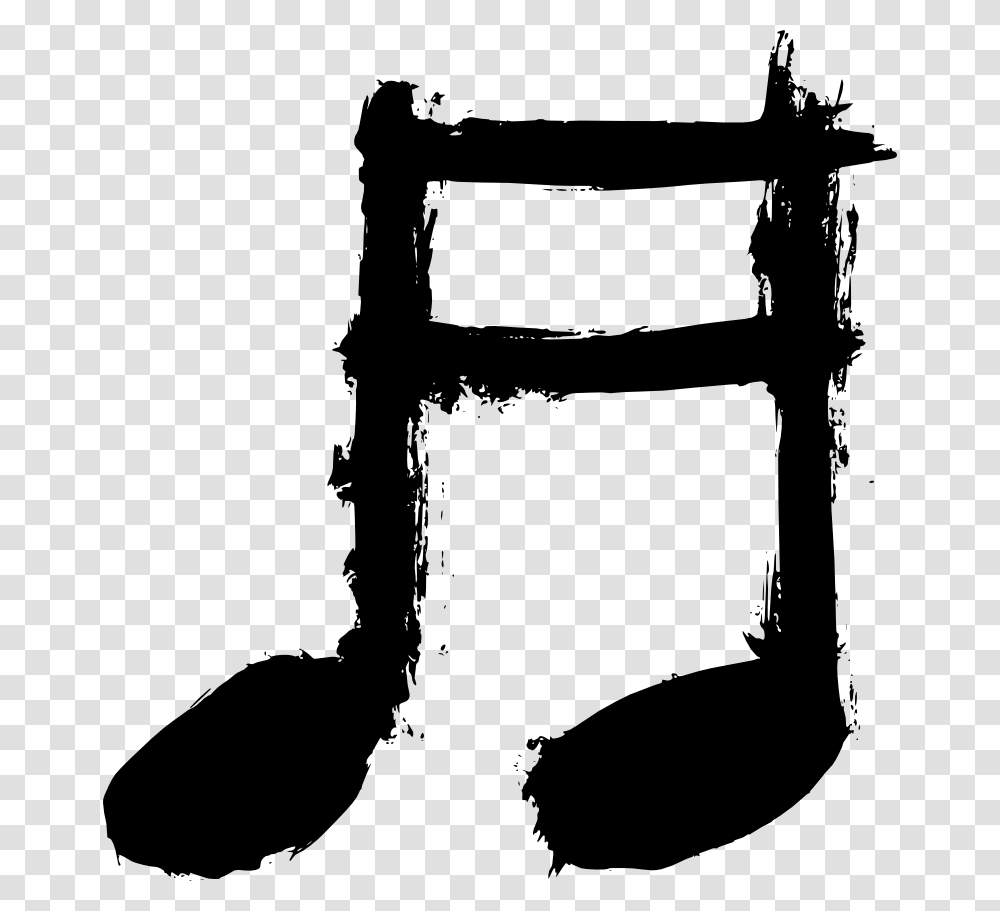 Music Symbol, Apparel, Footwear, Stencil Transparent Png