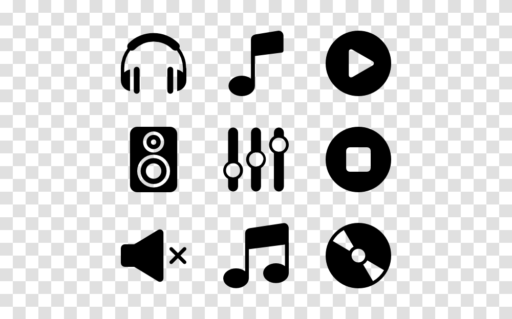 Music Symbol Icon Packs, Gray, World Of Warcraft Transparent Png