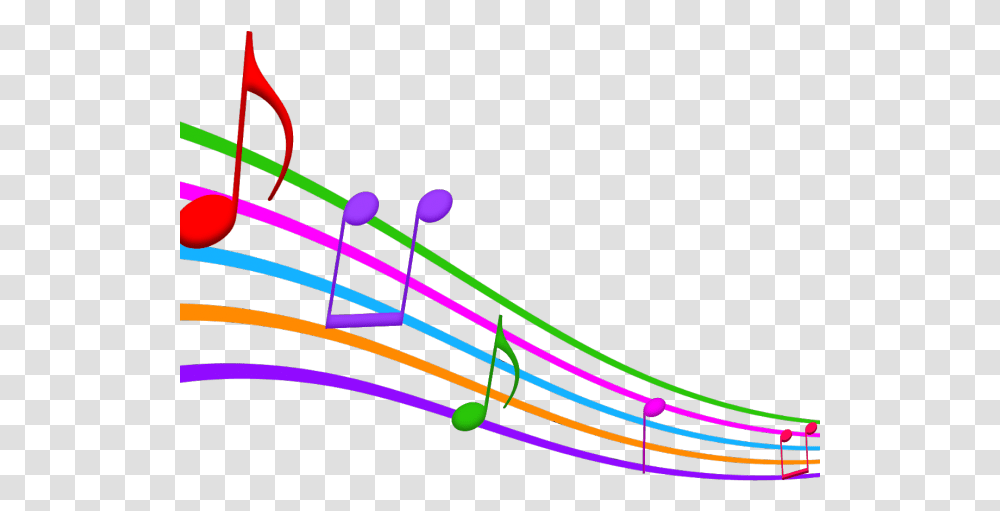 Music Symbols Colorful Music Note, Light, Neon Transparent Png