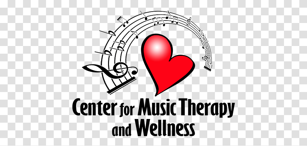 Music Therapy Center For And Wellness Heart, Text, Symbol, Number, Light Transparent Png