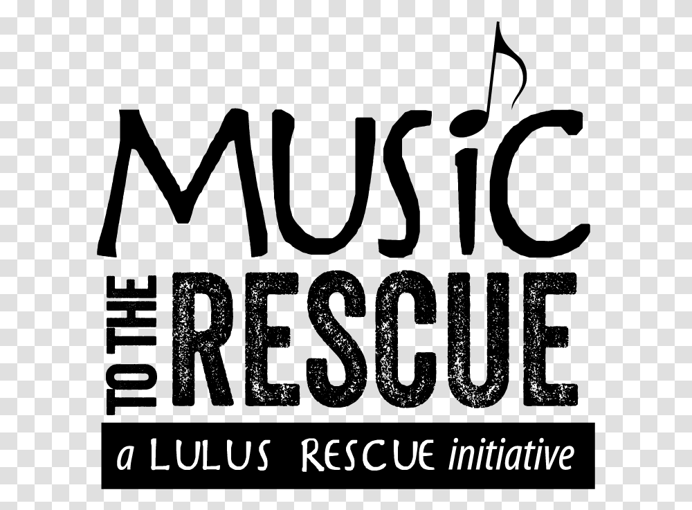 Music To The Rescue Logo Human Action, Gray, World Of Warcraft Transparent Png