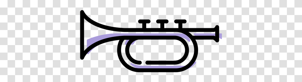Music Trumpet Instrument Icon For Teen, Bumper, Vehicle, Transportation, Text Transparent Png