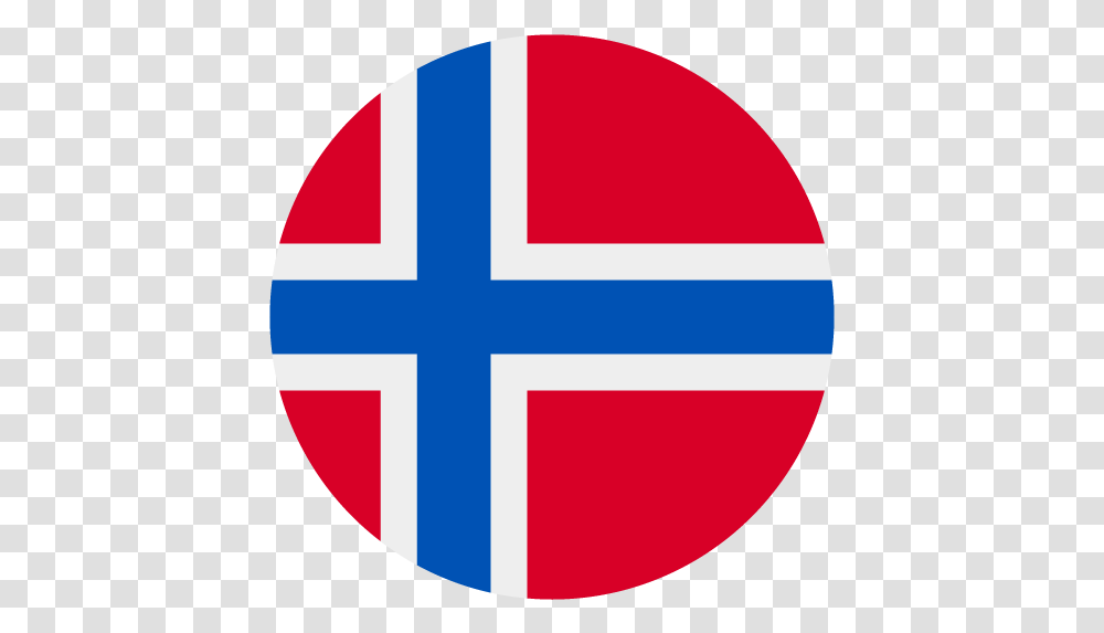 Music - Uk Podcasts Round Norway Flag, First Aid, Symbol, Logo, Trademark Transparent Png