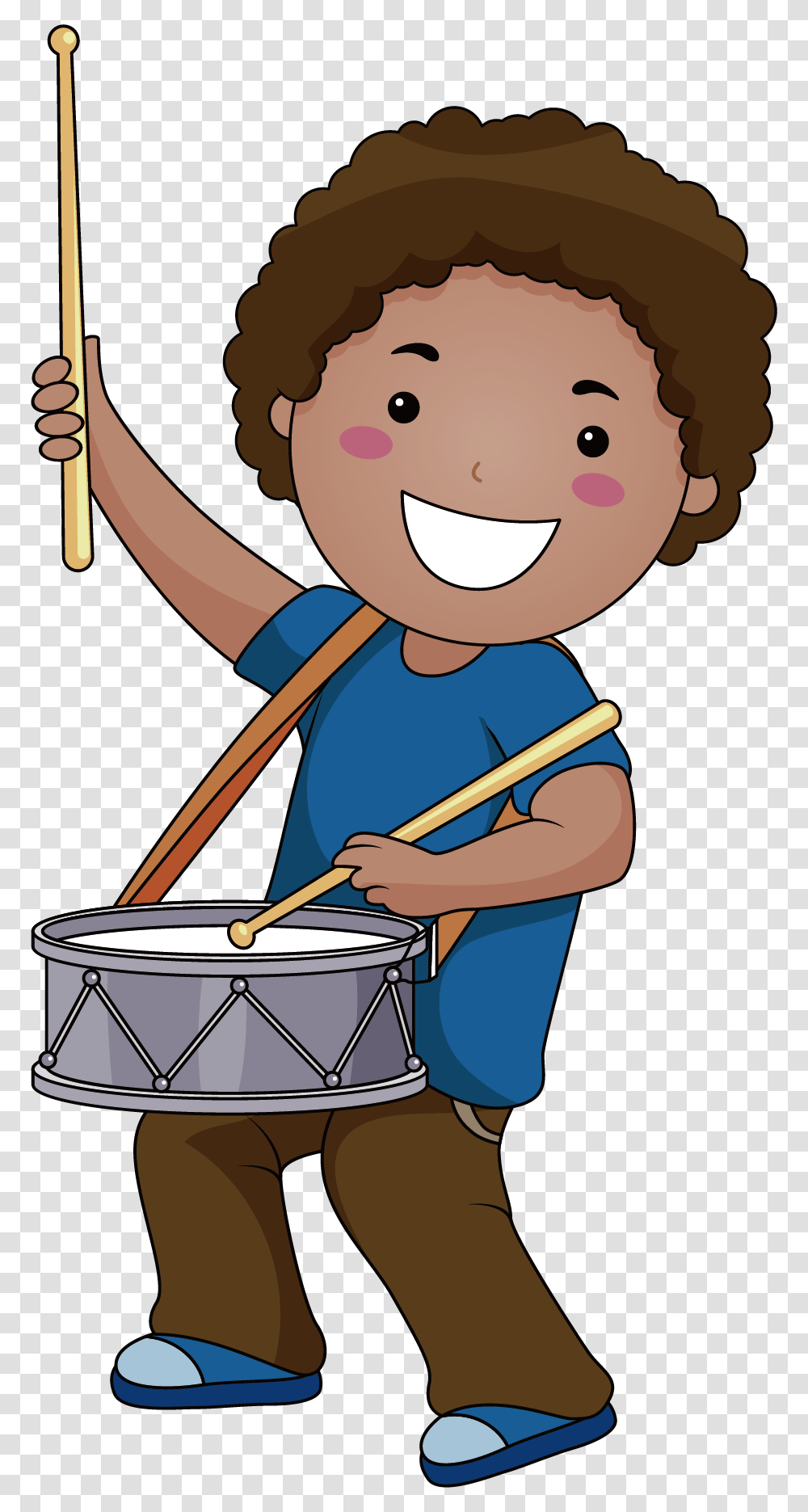 Musical Instrument Drawing Clip Art Playing Instruments Clipart, Musician, Girl, Female, Drum Transparent Png