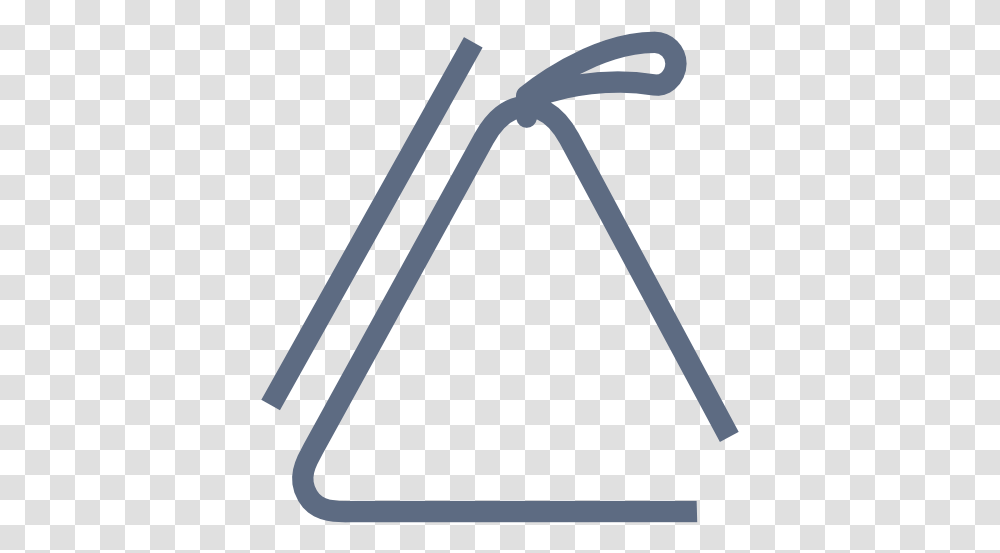 Musical Instruments Plain Tringulo Instrumento, Triangle, Hammer, Tool, Axe Transparent Png