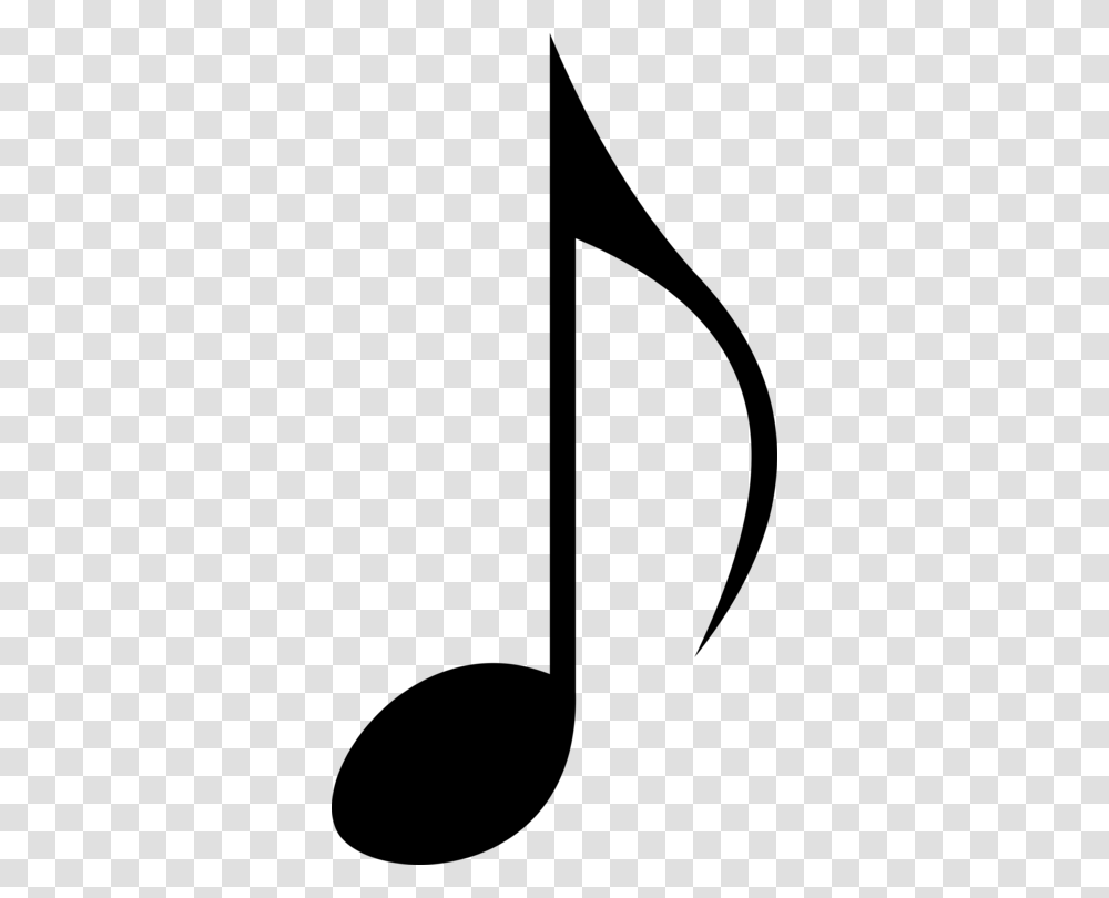 Musical Note Music Download Free Music Eighth Note, Gray Transparent Png