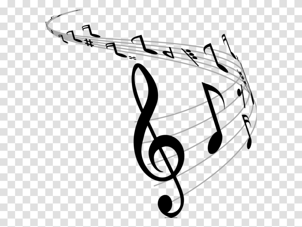 Musical Note Musical Theatre G Clef Enjoy Singing Music Notes Background, Bow, Arrow Transparent Png
