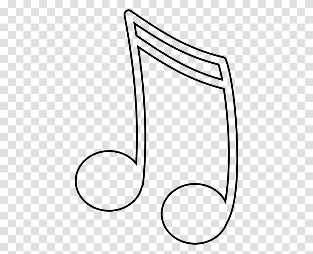 Musical Note Sixteenth Note Art Free Music, Gray, World Of Warcraft Transparent Png