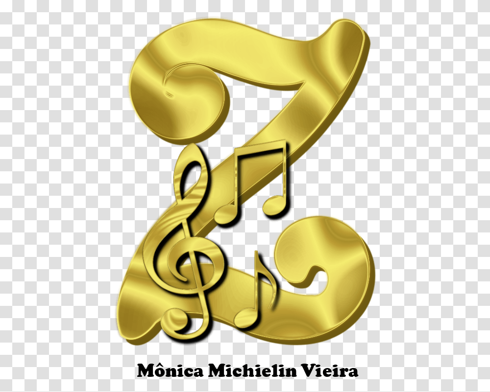 Musical Note, Gold, Number Transparent Png