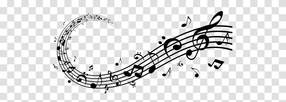 Musical Notes Background Image Music Notes With Cross Svg, Railway, Transportation, Text, Doodle Transparent Png