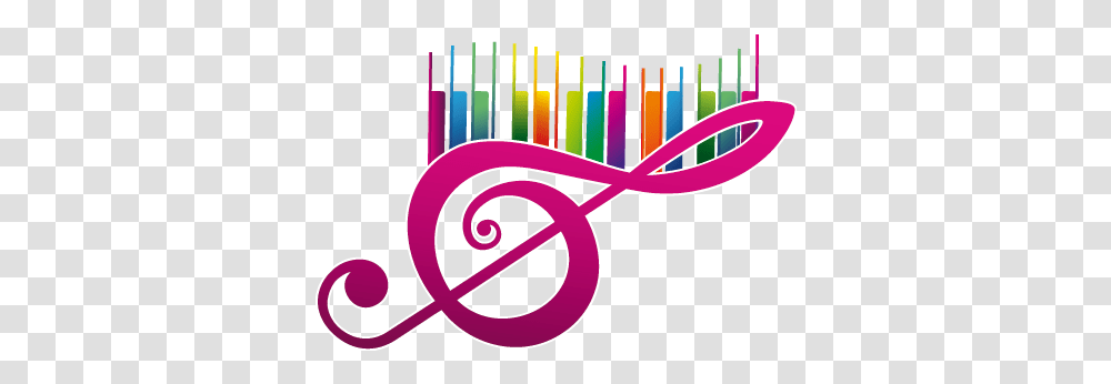 Musical Notes Colorful Design Music Symbols Wall Art, Crayon, Scissors, Blade, Weapon Transparent Png