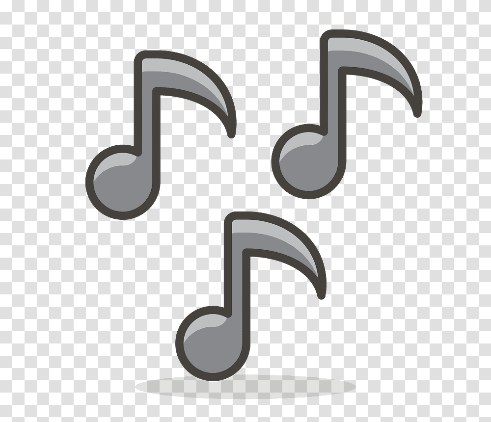Musical Notes Free Icon Of 780 Vector Emoji Notas Musicales Emoji, Text, Number, Symbol, Sink Faucet Transparent Png