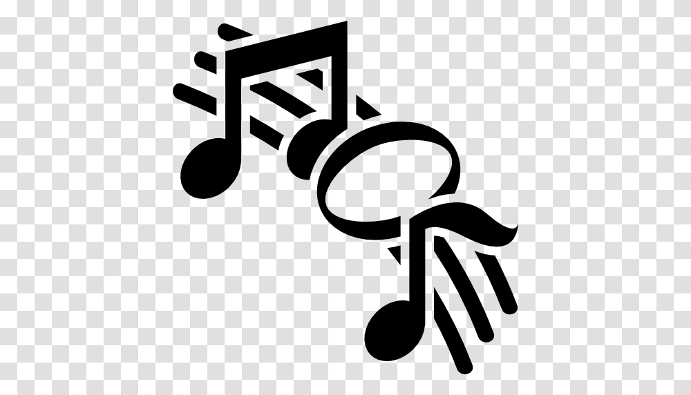 Musical Notes Music Staff Notes Music Piece Music Notes Icon, Gray, World Of Warcraft Transparent Png