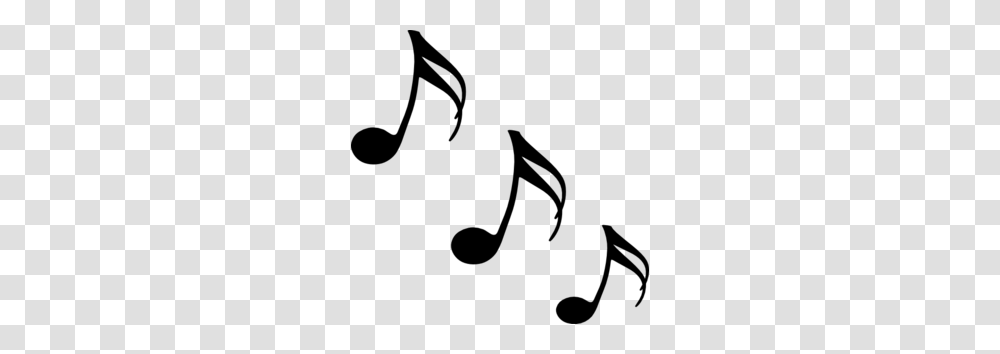 Musical Notes Single Music Notes Clip Art Free Clipart Images, Gray, World Of Warcraft Transparent Png