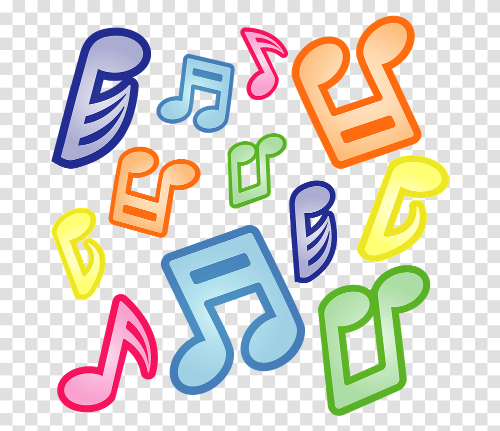 Musical Notes Sound Clipart Free Download Sound Clipart, Alphabet, Text, Number, Symbol Transparent Png
