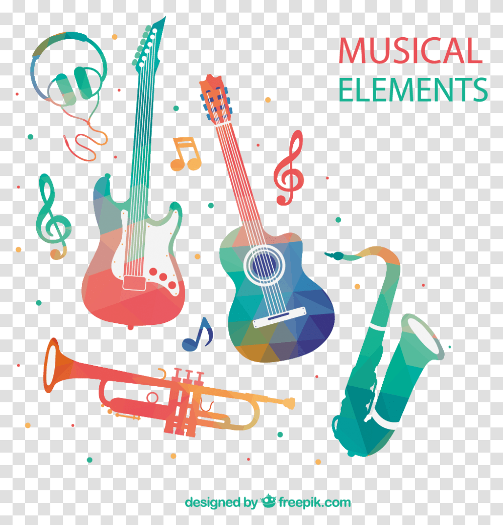 Musical Theater Clipart Background Musical Instruments, Guitar, Leisure Activities, Brass Section, Bass Guitar Transparent Png