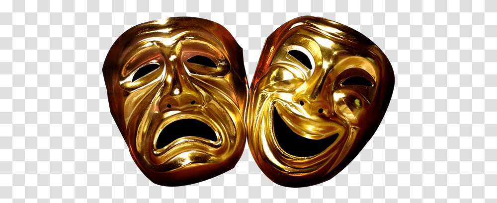 Musical Theatre Is About Music Singing Dialogue Acting Theater Mask, Carnival, Crowd, Parade, Gold Transparent Png