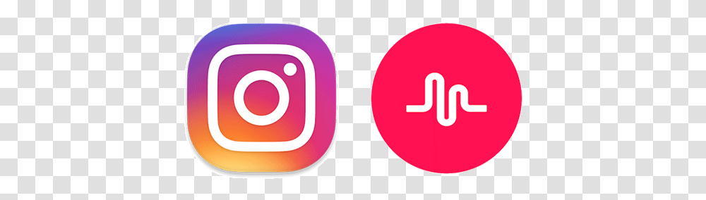 Musically Icon Instagram And Musically Logo, Number, Symbol, Text, Trademark Transparent Png