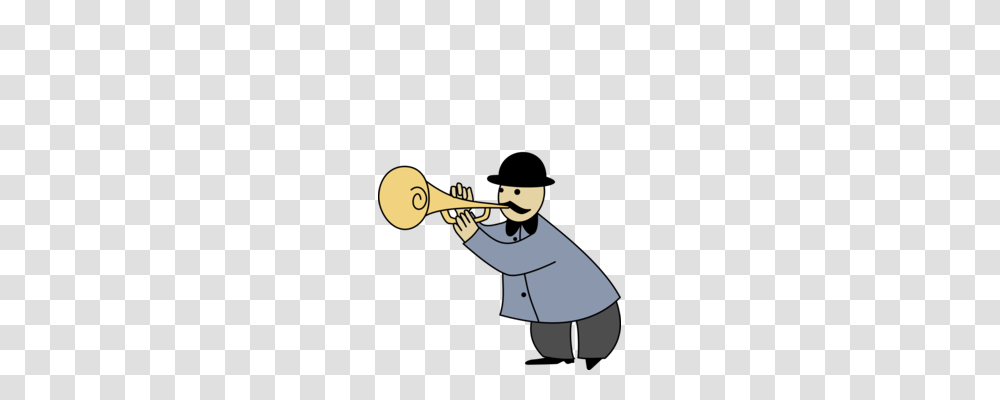 Musician Musical Instruments Line Art Computer Icons Tuba Player, Brass Section, Horn, Trumpet, Cornet Transparent Png