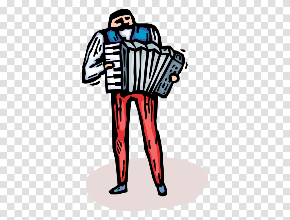 Musician Plays Accordion, Musical Instrument Transparent Png