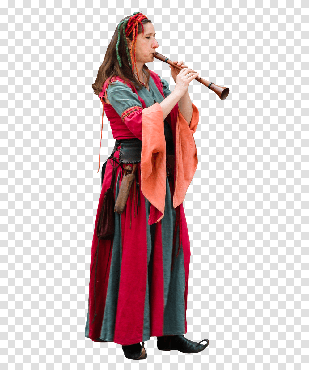 Musicien Moyen Age, Apparel, Costume, Robe Transparent Png