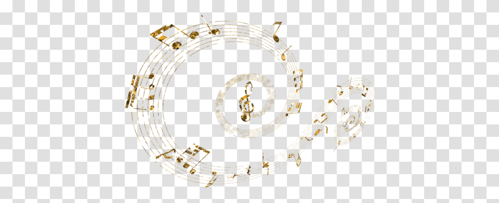 Musicnotes Freetoedit Circle, Wristwatch, Gold, Sundial Transparent Png