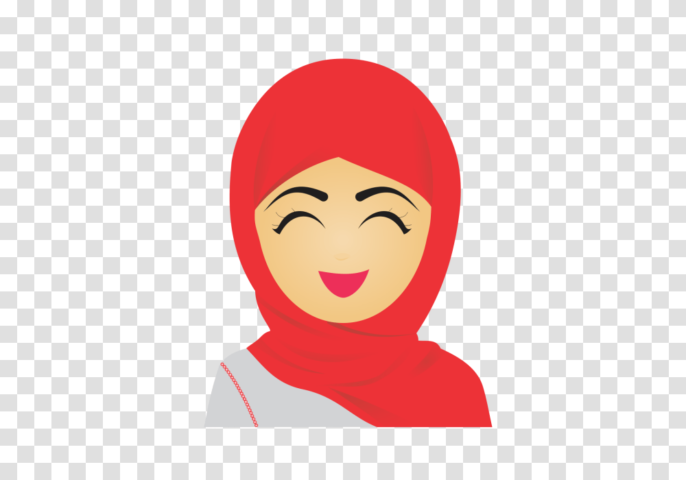 Muslim Emoji Set Cute Expressions Expression Express Muslim, Head, Face, Hoodie Transparent Png