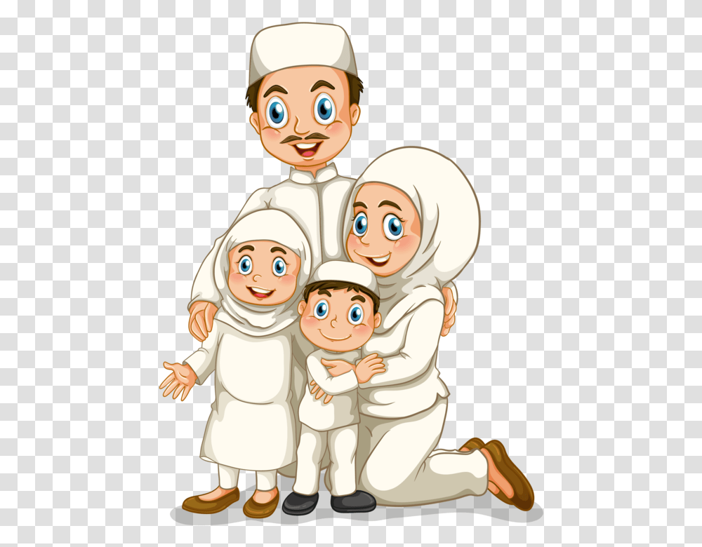 Muslim Father And Mother, Person, Human, People, Family Transparent Png