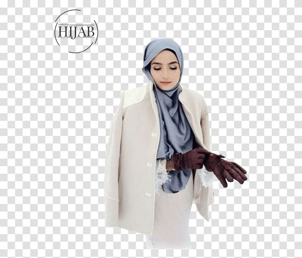 Muslim Turban Girl, Apparel, Coat, Person Transparent Png