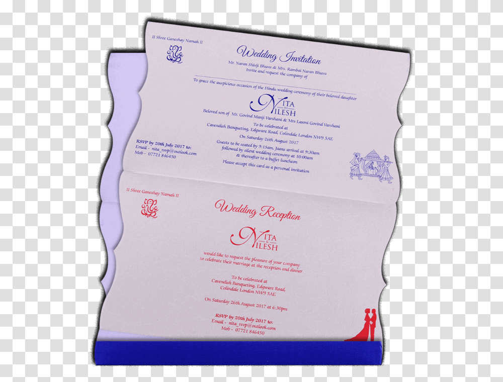 Muslim Wedding Cards Diploma, Menu, Document, Paper Transparent Png