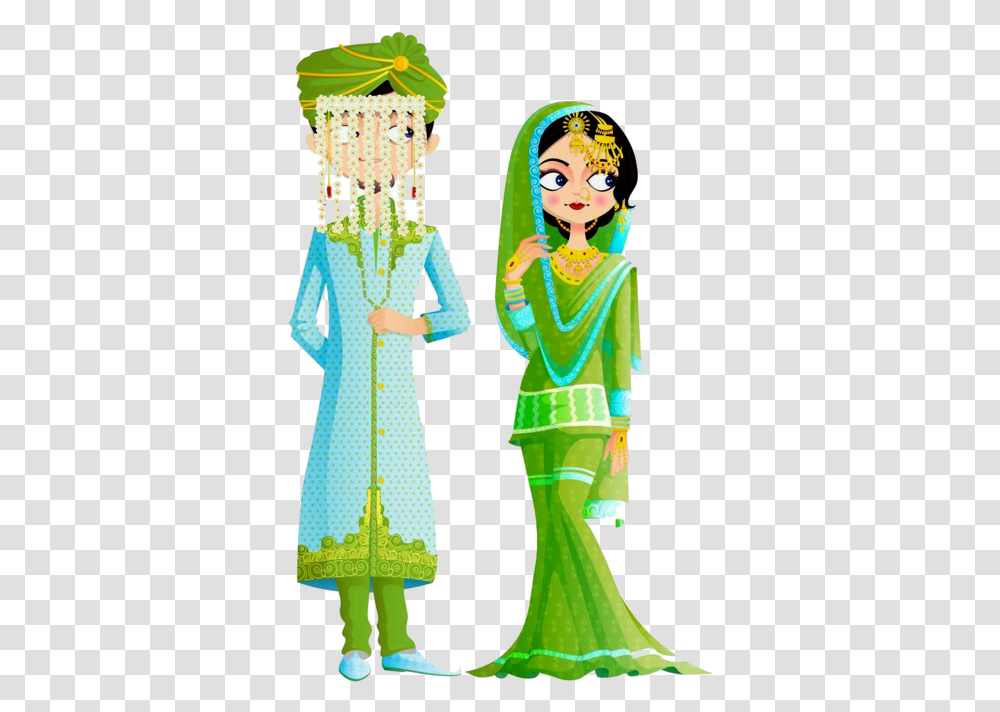 Muslim Wedding Clipart, Coat, Person, Costume Transparent Png