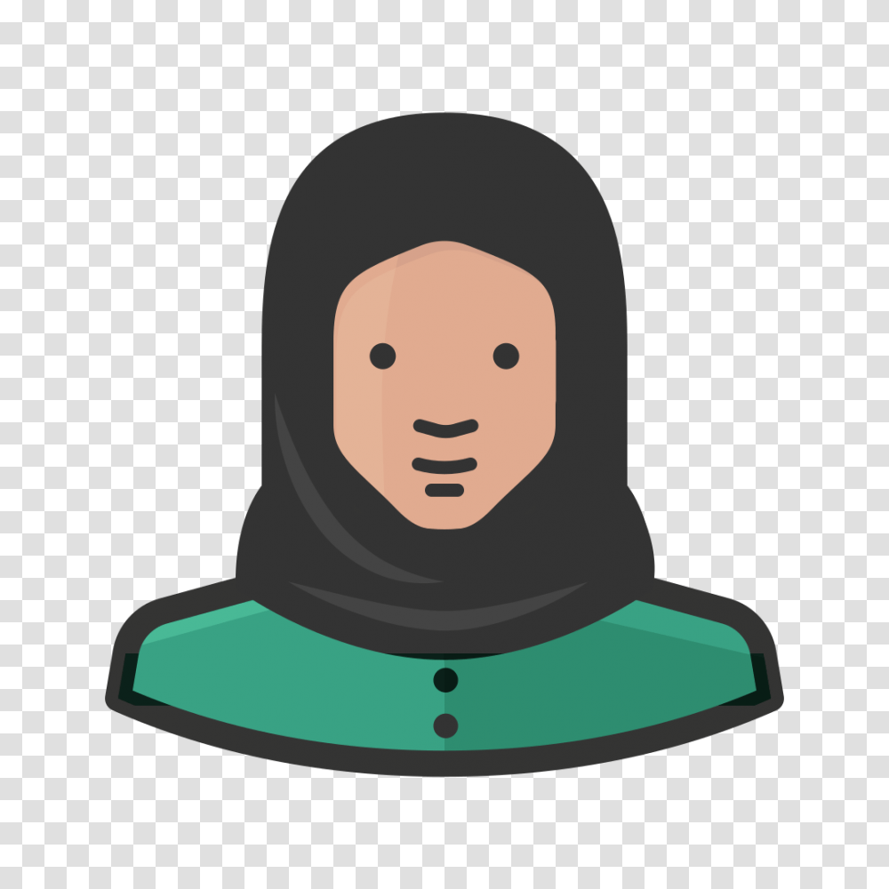 Muslim Woman Icon Free Avatars Iconset Diversity Avatars, Baseball Cap, Apparel, Head Transparent Png