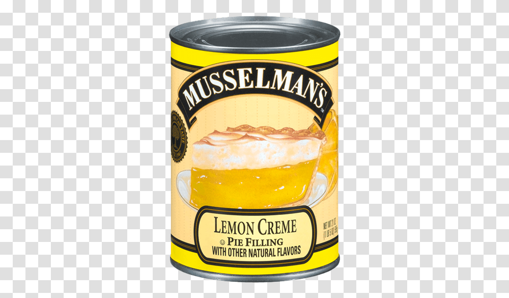 Musselman's Lemon Crme Pie Filling 21 Oz Musselman Apple Pie Filling, Beer, Alcohol, Beverage, Lager Transparent Png