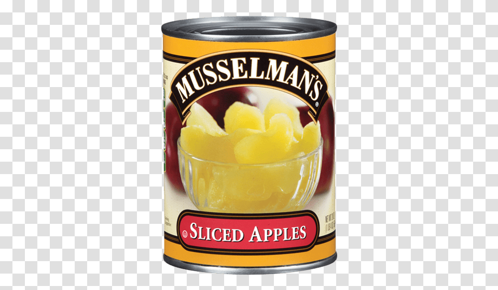 Musselman's Sliced Apples 20 Oz Fruit Cup, Ice Cream, Food, Alcohol, Beverage Transparent Png