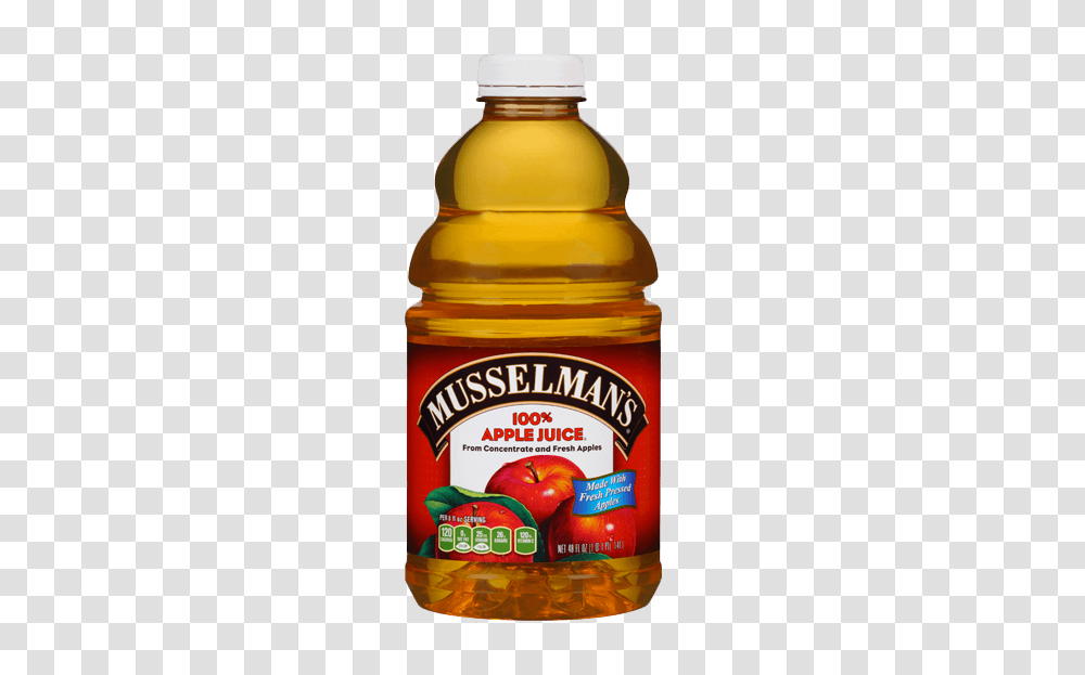 Musselmans Apple Juice Oz, Beverage, Drink, Bottle, Ketchup Transparent Png