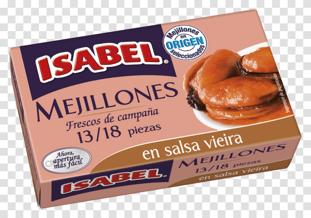 Mussels Vieira Sauce Mejillones En Escabeche Isabel, Dessert, Food, Pastry, Donut Transparent Png