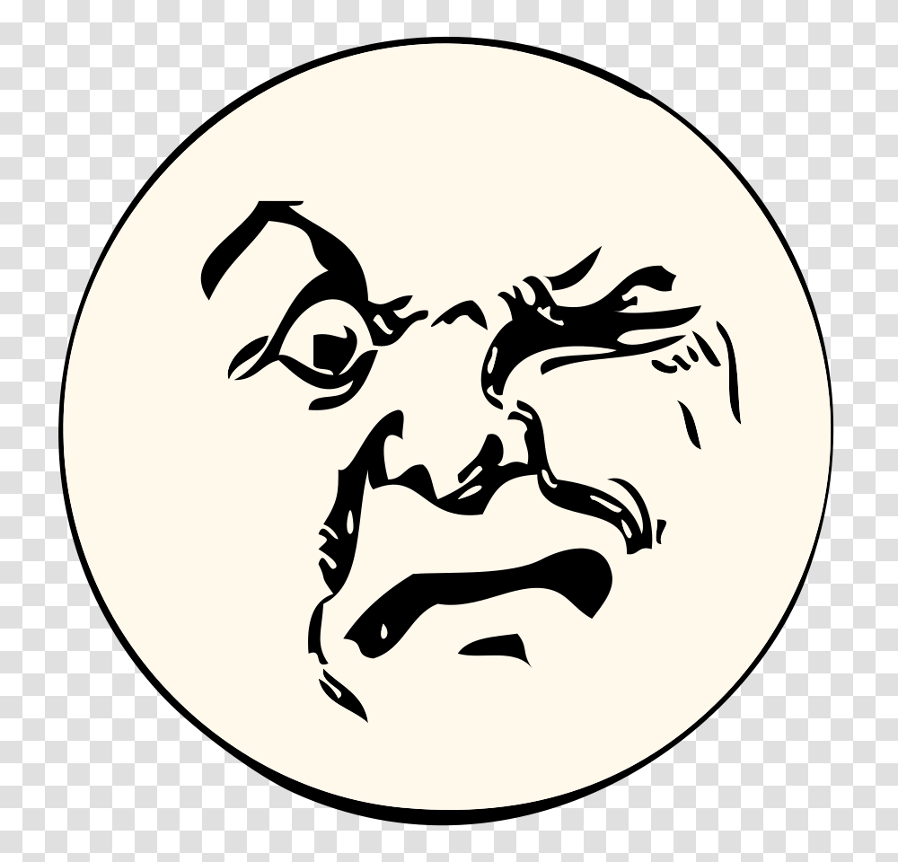 Must Be A Full Moon Moon, Label, Stencil, Face Transparent Png