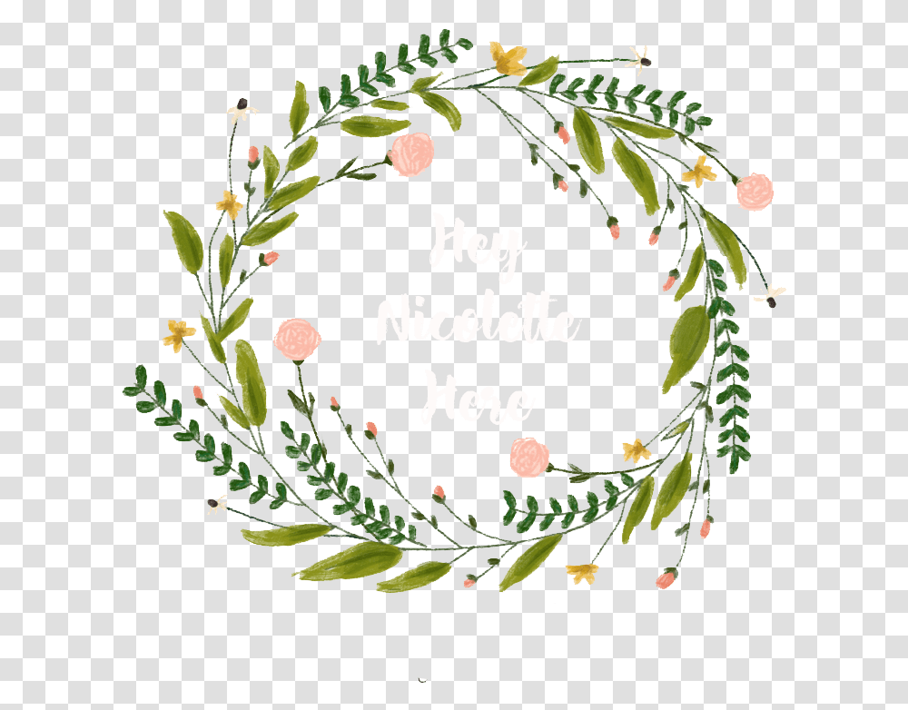 Must Have Flowers Always And Always, Wreath, Plant Transparent Png