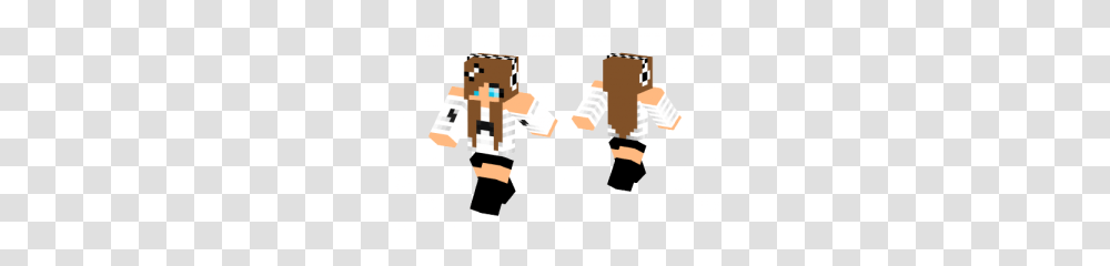 Mustache Girl With Bow Skin Minecraft Skins, Word, Page, Super Mario Transparent Png
