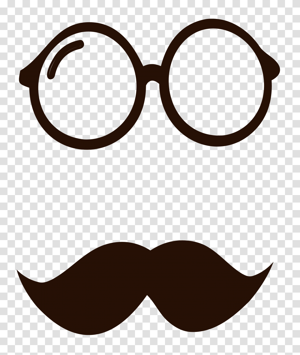 Mustache Group With Items, Glasses, Accessories, Accessory, Sunglasses Transparent Png