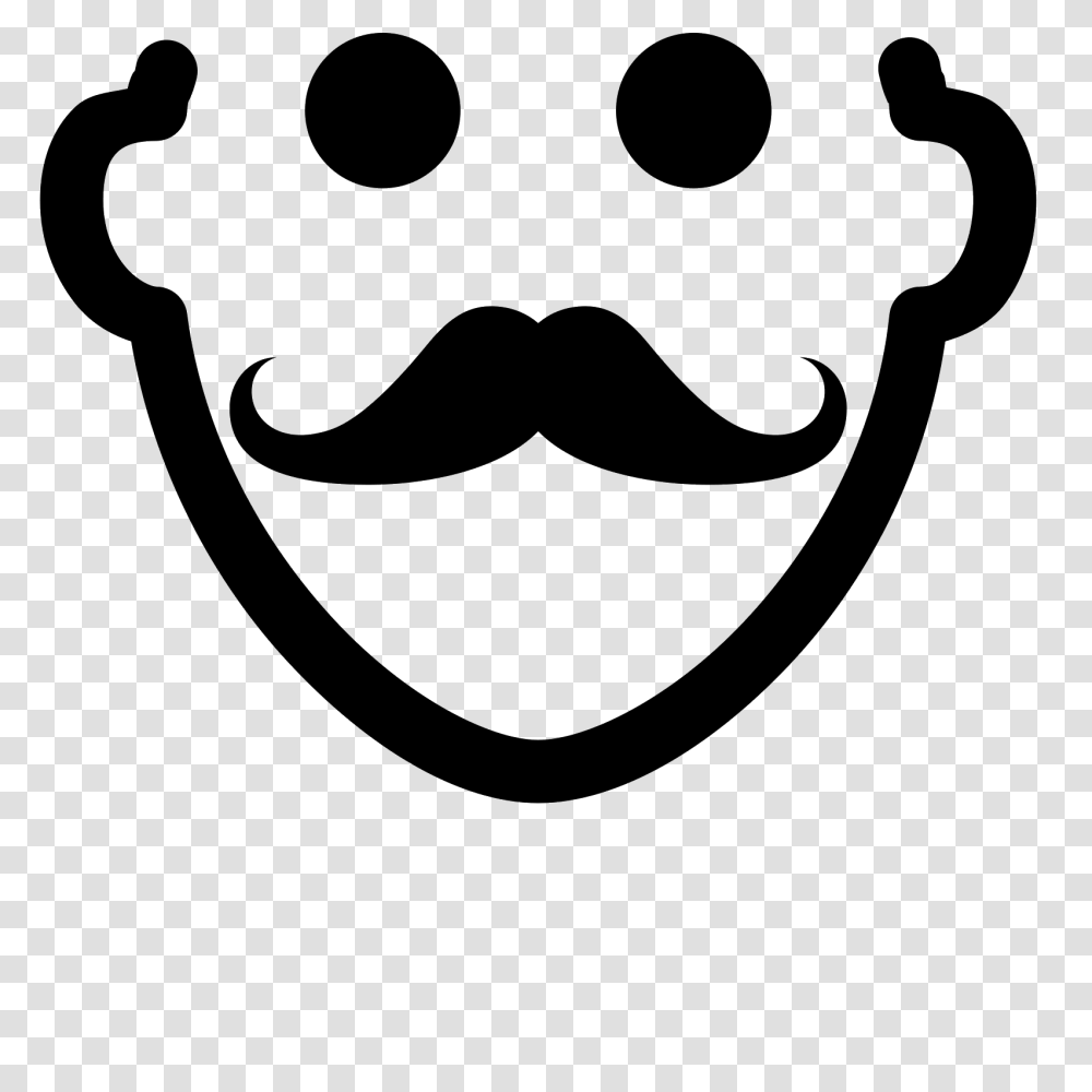 Mustache Icon, Gray, World Of Warcraft Transparent Png