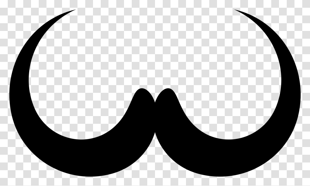 Mustache Silhouette 2 Clip Arts, Gray, World Of Warcraft Transparent Png