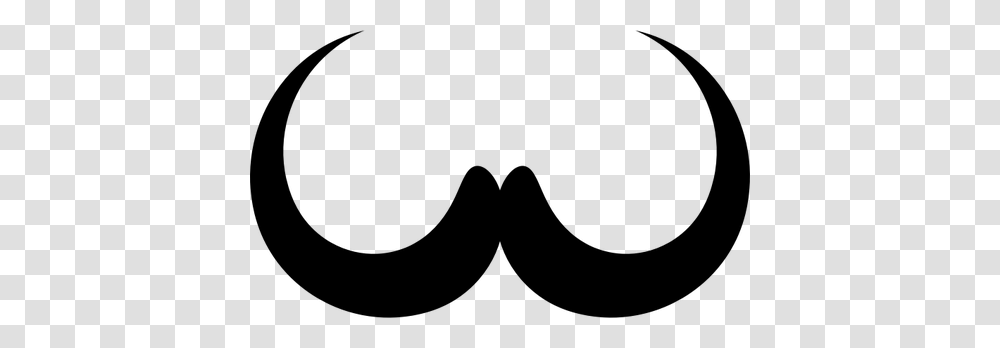 Mustache Silhouette Image, Gray, World Of Warcraft Transparent Png