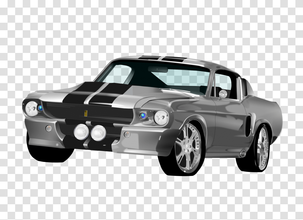 Mustang 500gt Clip Car Mustang Clip Art, Sports Car, Vehicle, Transportation, Automobile Transparent Png