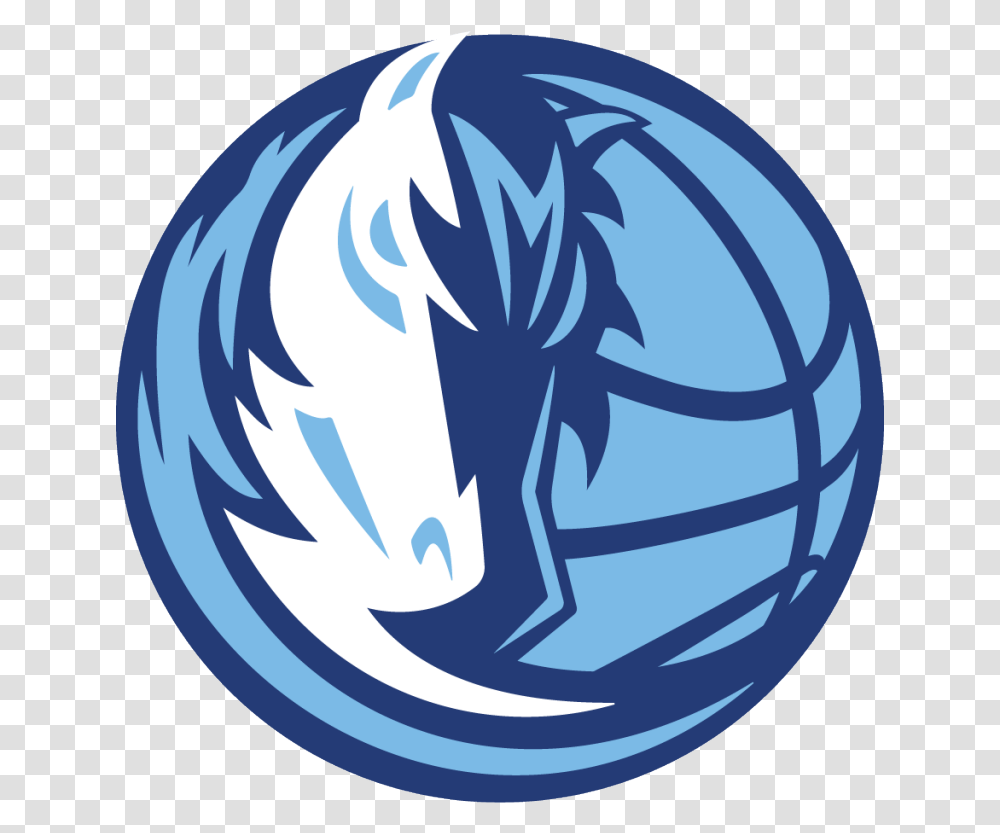 Mustang Basketball Clipart Dallas Mavericks City Edition Logo, Sphere, Symbol, Astronomy, Outer Space Transparent Png