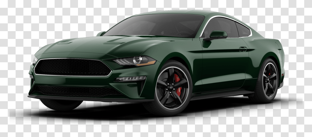 Mustang Bullitt Black 2019, Car, Vehicle, Transportation, Sedan Transparent Png