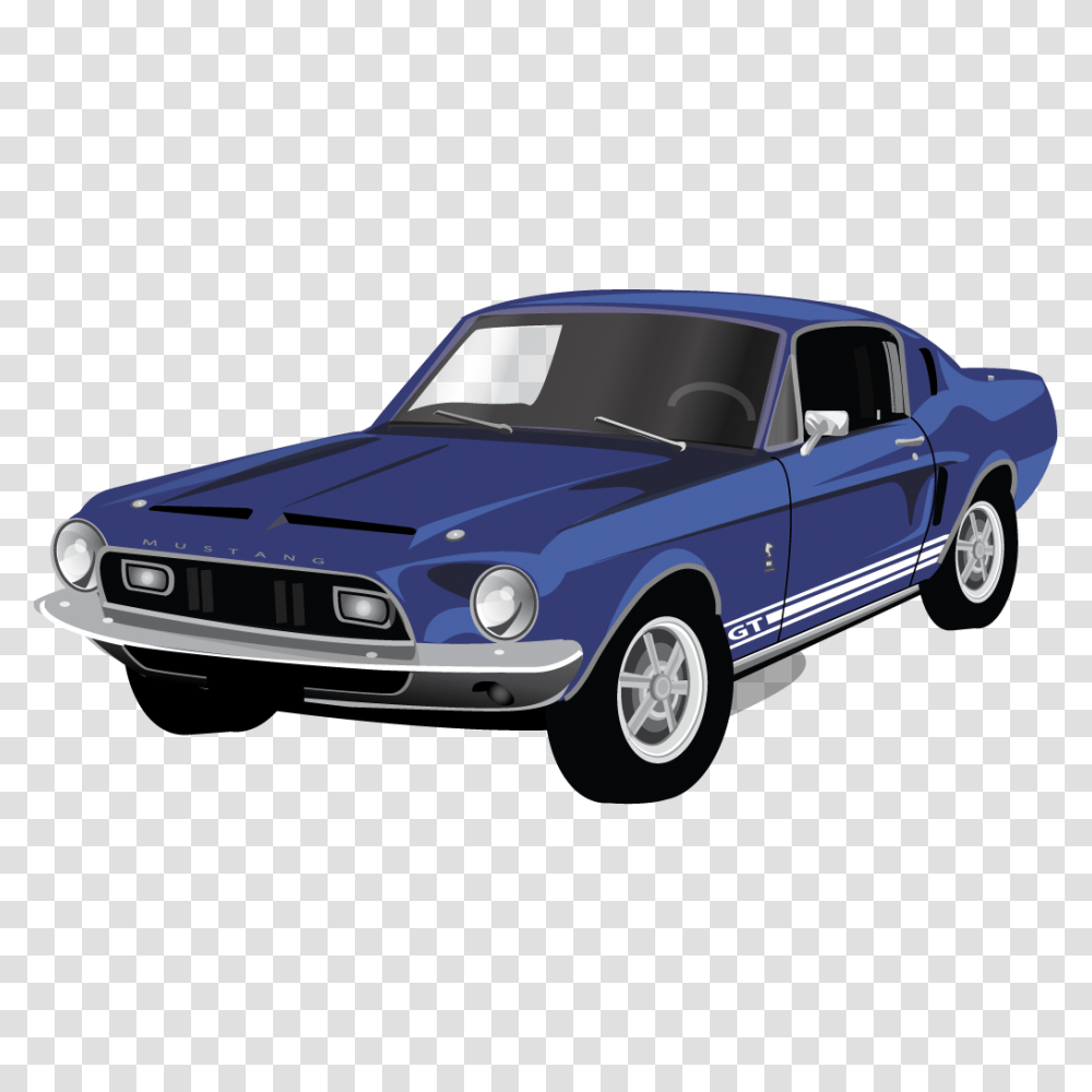 Mustang, Car, Sports Car, Vehicle, Transportation Transparent Png