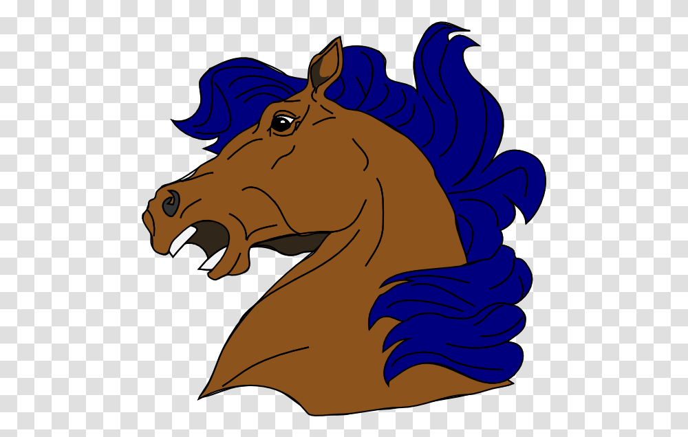 Mustang Clip Art At Horse Face Clipart, Mammal, Animal, Wildlife, Dragon Transparent Png