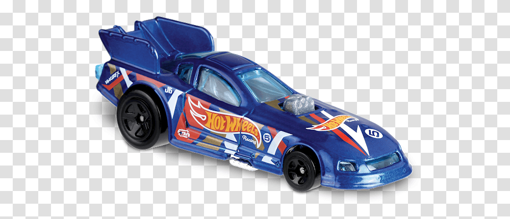 Mustang Funny Car In Blue Hw Race Team Hotwheels Car, Race Car, Sports Car, Vehicle, Transportation Transparent Png
